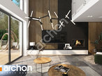 Проект дома ARCHON+ Дом в мирабилисах (Г2) дневная зона (визуализация 1 вид 5)