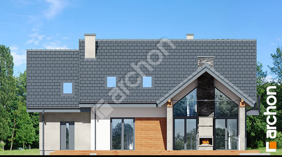 Дворовий фасад Будинок в ветіверії 