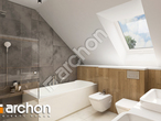 Проект будинку ARCHON+ Будинок в ветіверії  візуалізація ванни (візуалізація 3 від 2)