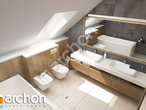 Проект дома ARCHON+ Дом в ветиверии визуализация ванной (визуализация 3 вид 4)