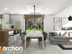 Проект будинку ARCHON+ Будинок в ветіверії  денна зона (візуалізація 1 від 4)