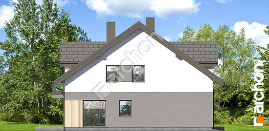 Бочний фасад Будинок під гінко 19 (ГБА)