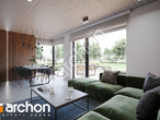 Проект дома ARCHON+ Дом в куркуме 4 дневная зона (визуализация 1 вид 2)