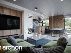 Проект дома ARCHON+ Дом в куркуме 4 дневная зона (визуализация 1 вид 3)