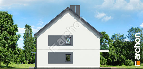 Бочний фасад Будинок в фіалках 8 (Р2БА)