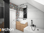 Проект будинку ARCHON+ Будинок в журавках 8 візуалізація ванни (візуалізація 3 від 2)