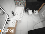 Проект будинку ARCHON+ Будинок в журавках 8 візуалізація ванни (візуалізація 3 від 4)