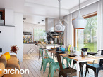 Проект будинку ARCHON+ Будинок в журавках 8 денна зона (візуалізація 1 від 4)