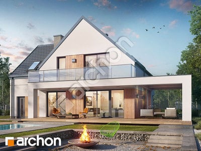 Проект дома ARCHON+ Дом в аморфах 