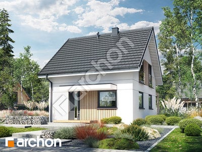 Проект дома ARCHON+ Летний домик на поляне 