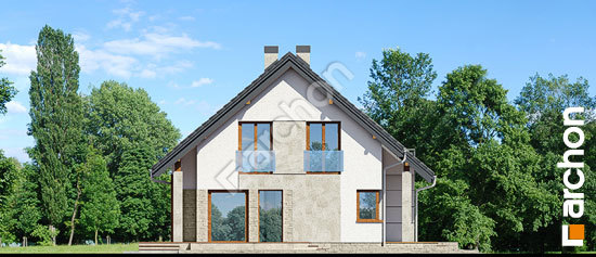 Боковой фасад Дом в герминии 2 (Г2)