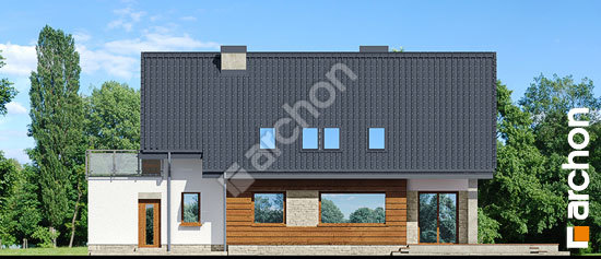 Дворовой фасад Дом в герминии 2 (Г2)