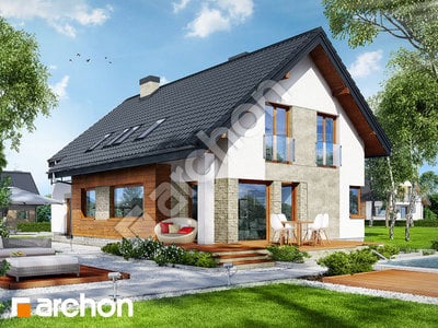 Проект дома ARCHON+ Дом в герминии 2 (Г2) 