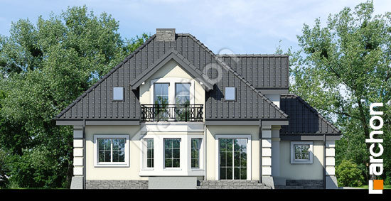 Бочний фасад Будинок в руколі 6