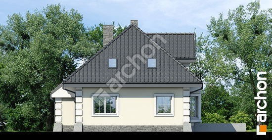 Дворовой фасад Дом в рукколе 6