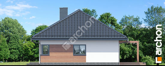 Боковой фасад Дом в мекинтошах 15