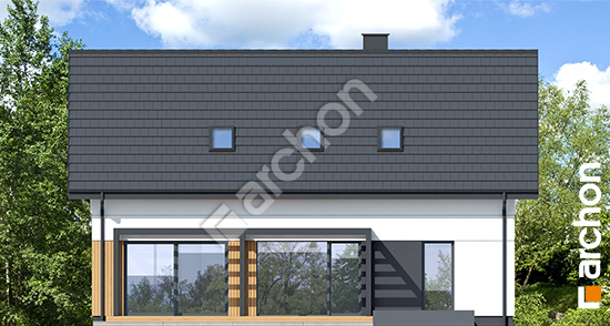 Дворовой фасад Дом под тисами 3 (ГЕ) ВИЭ