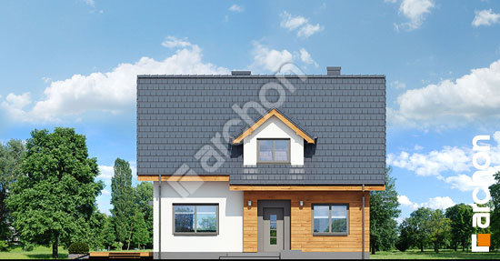 Передній фасад Будинок в хлорофітумі 3 (А)