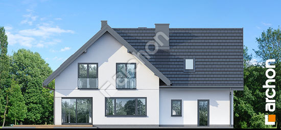 Дворовой фасад Дом в орлишках 5 (Г2)