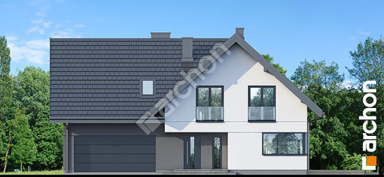 Передний фасад Дом в орлишках 5 (Г2)