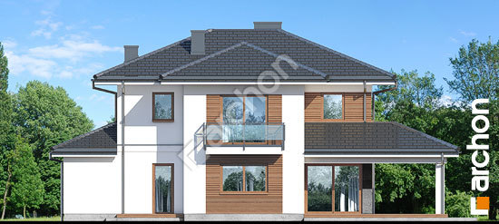 Дворовий фасад Вілла Міранда 10 (Г2)