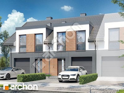 Проєкт будинку ARCHON+ Будинок в рівіях 16 (ГР2Б) 