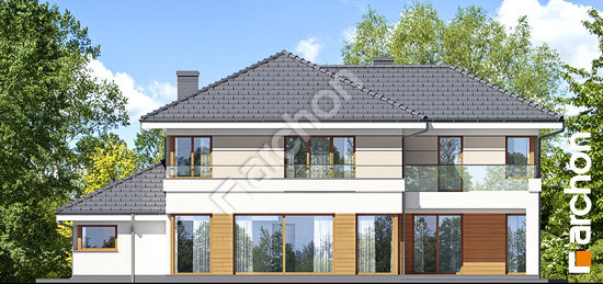 Дворовий фасад Вілла Вероніка 3 (П)