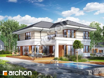 Проєкт будинку ARCHON+ Вілла Вероніка 3 (П) 