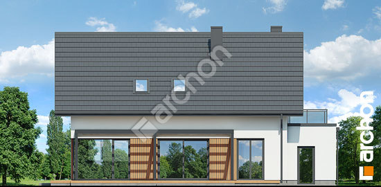 Дворовой фасад Дом в гуаве 2 (Г2E)