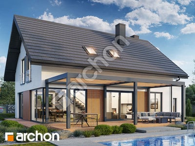 Проект дома ARCHON+ Дом в гуаве 2 (Г2E)
