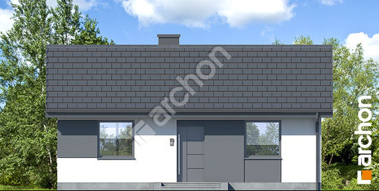 Передній фасад Будинок в коручках 8 ВДЕ