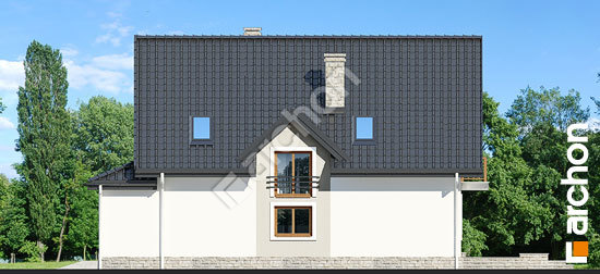 Бочний фасад Будинок в очанці вep. 2 вер.2