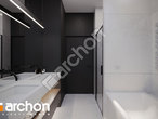 Проект дома ARCHON+ Дом в мускатах 2 (Р2) визуализация ванной (визуализация 3 вид 2)