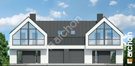 Передній фасад Будинок в мускатах 2 (Р2)