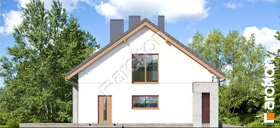 Бочний фасад Будинок у флорінах