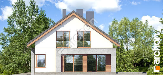 Бочний фасад Будинок у флорінах