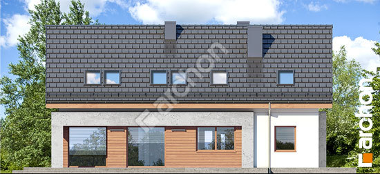 Дворовой фасад Дом во флоринах