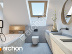 Проект будинку ARCHON+ Будинок у флорінах візуалізація ванни (візуалізація 3 від 1)