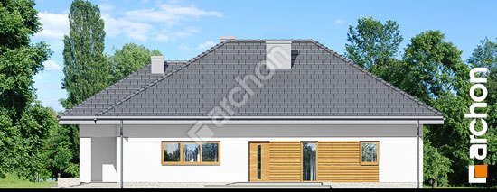 Бочний фасад Будинок в бузку 6 (Г)