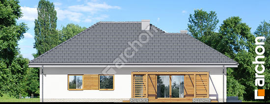 Бочний фасад Будинок в бузку 6 (Г)