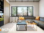 Проект дома ARCHON+ Дом в сирени 6 (Г) дневная зона (визуализация 1 вид 4)