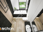 Проект дома ARCHON+ Дом в наранхиле (Г) визуализация ванной (визуализация 3 вид 4)