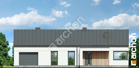 Передний фасад Дом в наранхиле (Г)