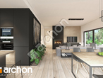 Проект будинку ARCHON+ Будинок в нарахнілах (Г) денна зона (візуалізація 1 від 2)