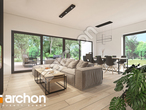 Проект дома ARCHON+ Дом в наранхиле (Г) дневная зона (визуализация 1 вид 3)