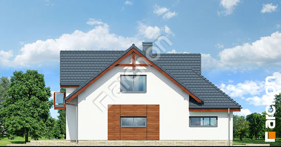 Боковой фасад Дом в калатеях 7 (Г2Т)