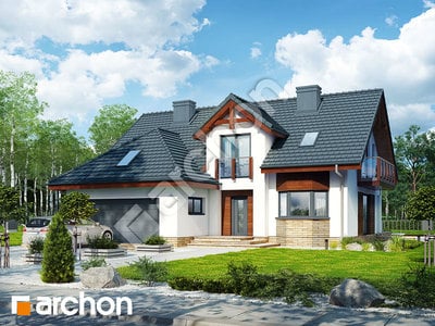 Проєкт будинку ARCHON+ Будинок в калатеях 7 (Г2Т) 