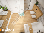 Проект дома ARCHON+ Дом в изопируме 3 визуализация ванной (визуализация 3 вид 4)