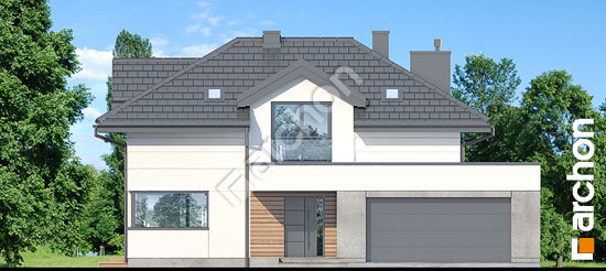 Передний фасад Вилла Миранда 20 (Г2)