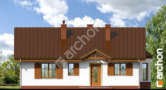 Передний фасад Дом в ежевике 2 вер.2